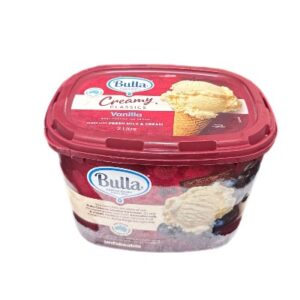 Bulla creamy classics vanilla ice cream 2ltr