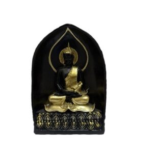 Black Nd gold Buddha Murti