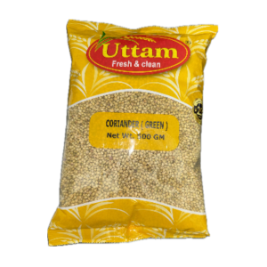 Coriander seed green 500g uttam
