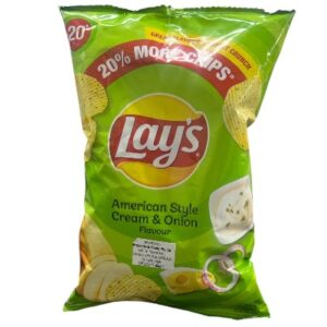 Lays American Cream & onion